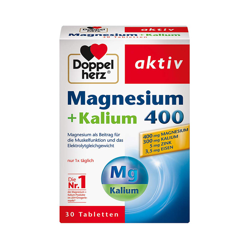 DoppelHerz      Magnesium + Kalium 400