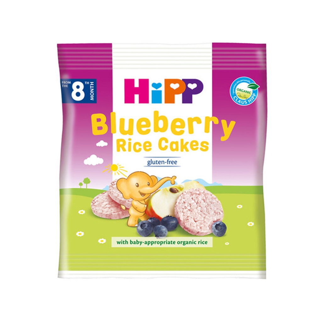 Hipp      Blueberry Rice Cake