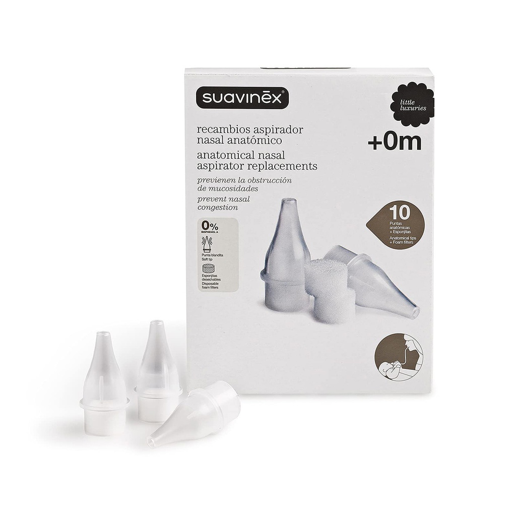 Suavinex      Koka për aspirator nazal anatomik (0m+)