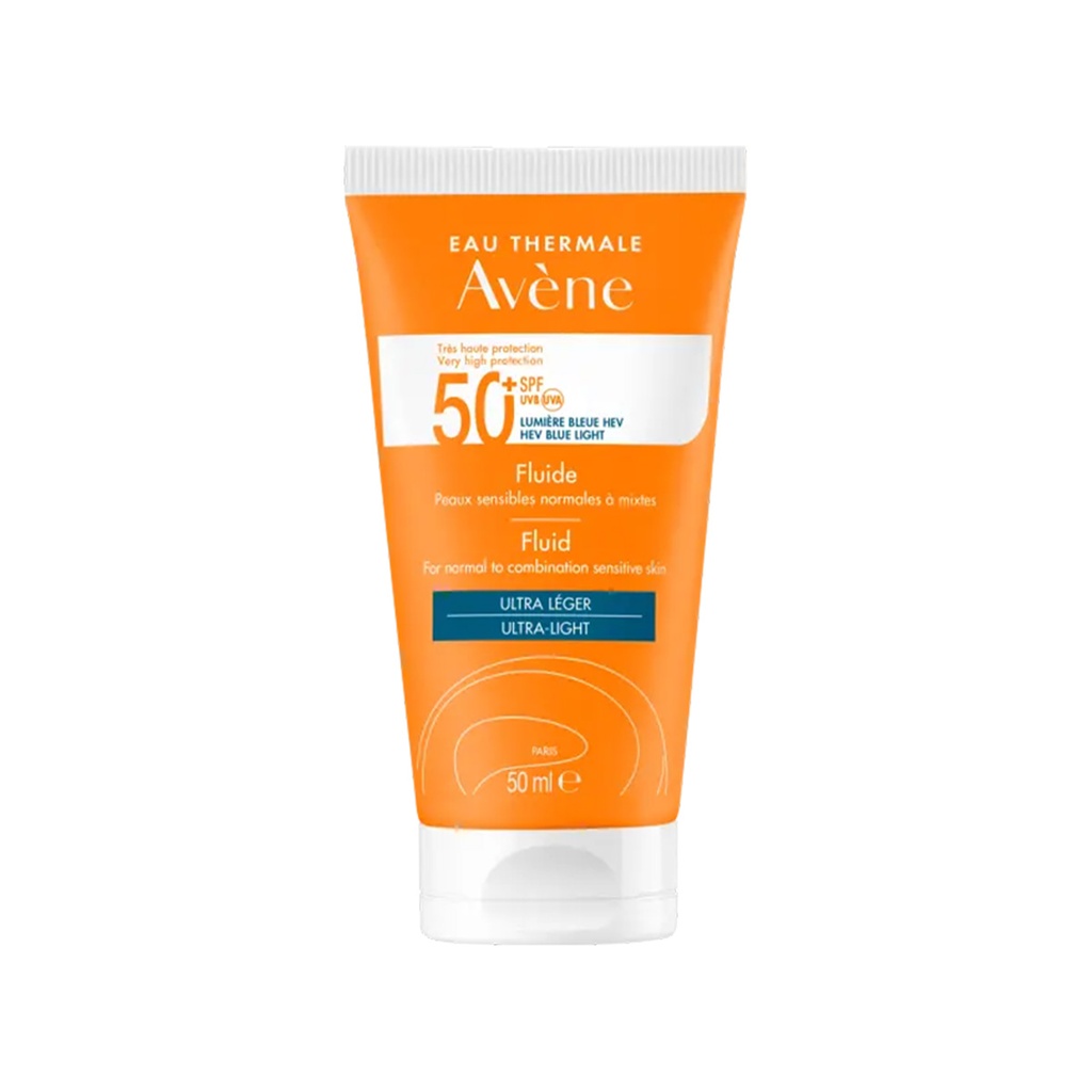 Avene      Fluid SPF 50+ për lëkura normale dhe mikse