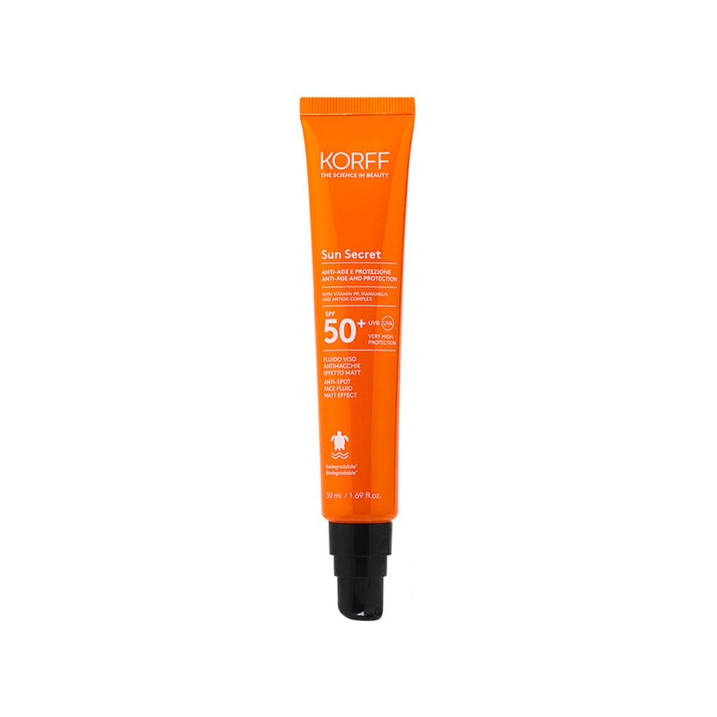 Korff      Sun Secret Anti Spot Face Fluid Matt Effect (Spf 50+)