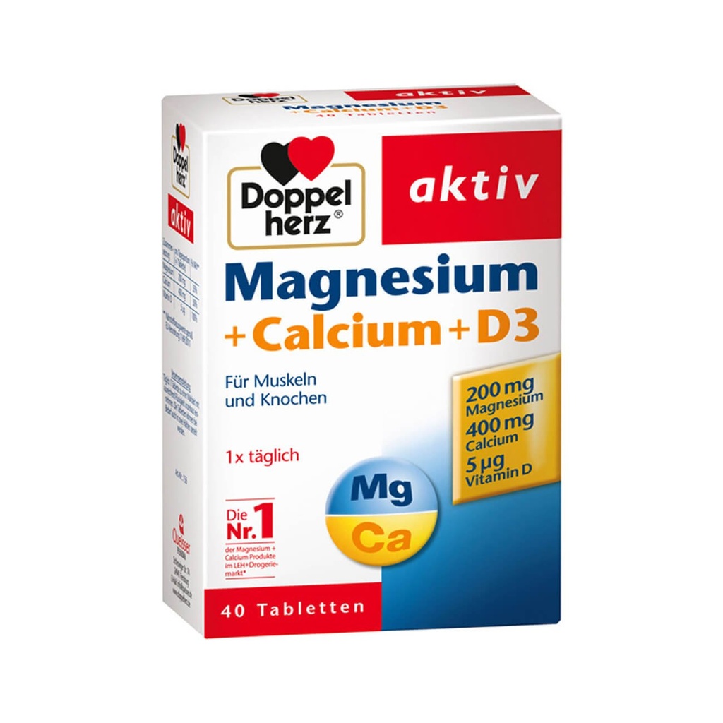 DoppelHerz      Magnesium + Calcium + D3