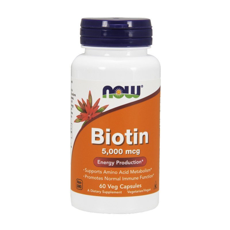 Now      Biotin (5000 mcg)