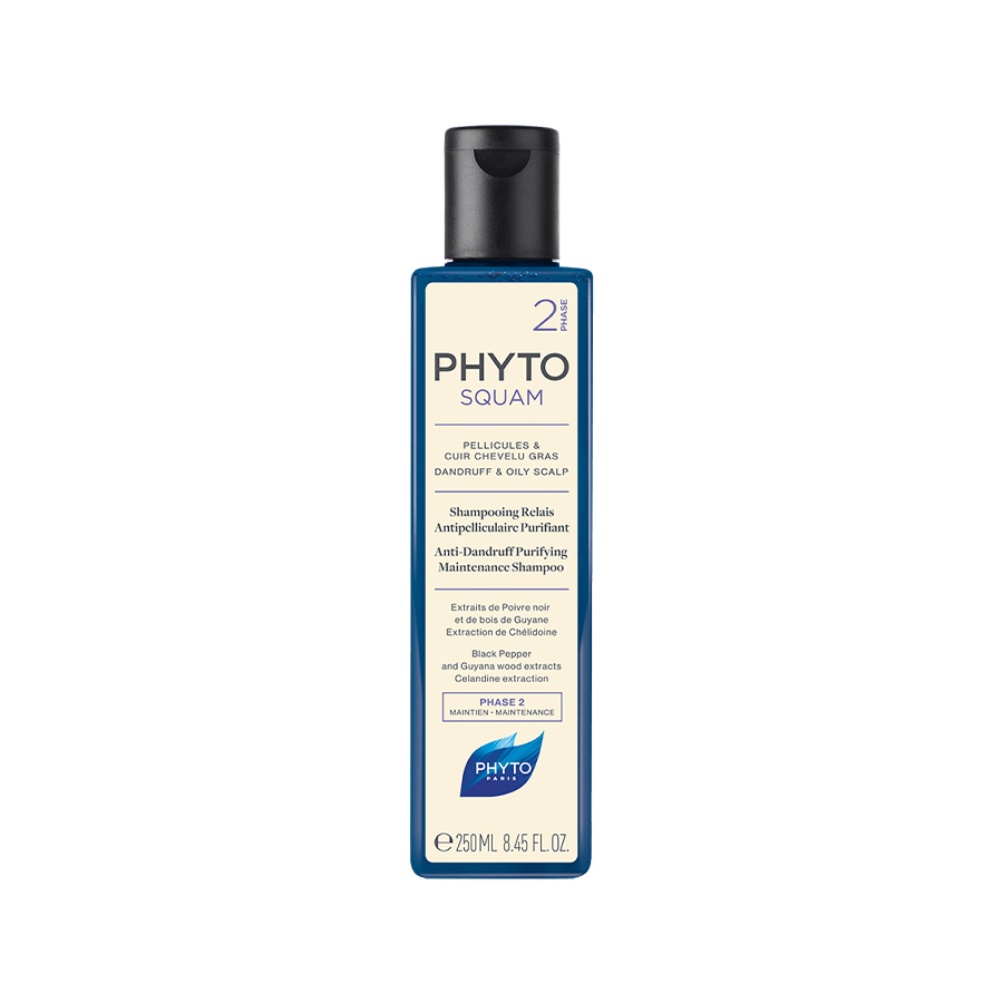 Phyto      Phytosquam për flokë të yndyrshëm me zbokth