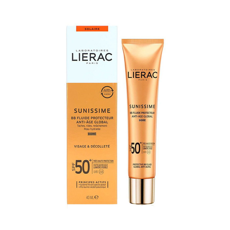 Lierac      Sunissime fluid energjizues dhe mbrojtës me ngjyrë SPF 50