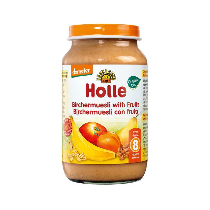 Holle      Birchermuesli pure me fruta (8m+)