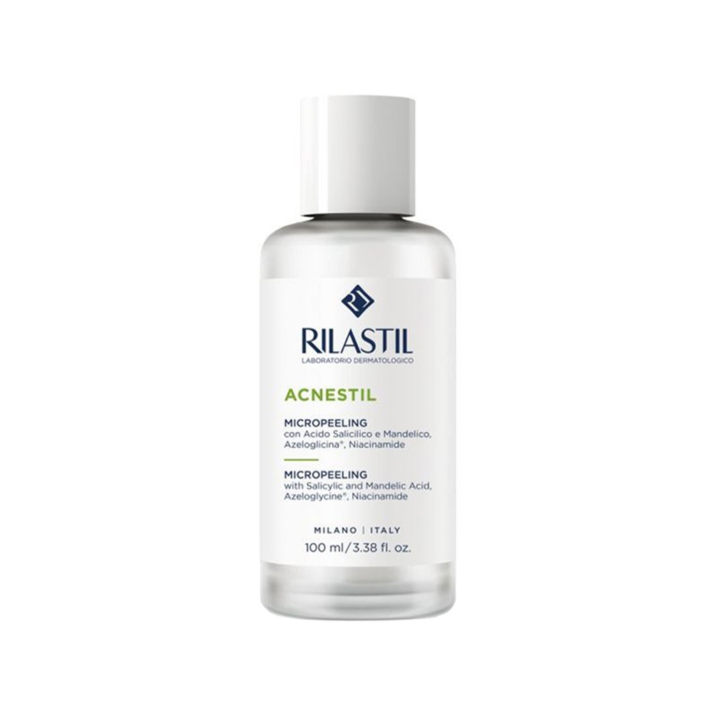 Rilastil      Acnestil Micropeeling Face-Body Exfoliating Lotion