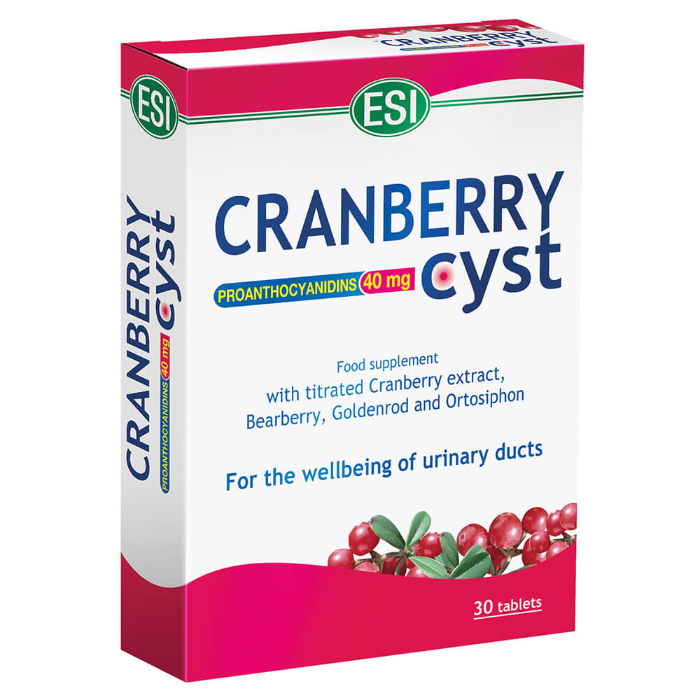 ESI      Cranberry Cyst tablets