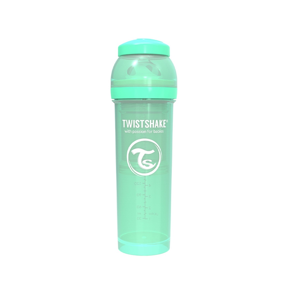Twistshake      Shishe kundër kolikave (4m+)