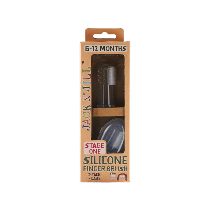 Jack N’ Jill      Stage 1 Silicone Finger Brush (6m+)