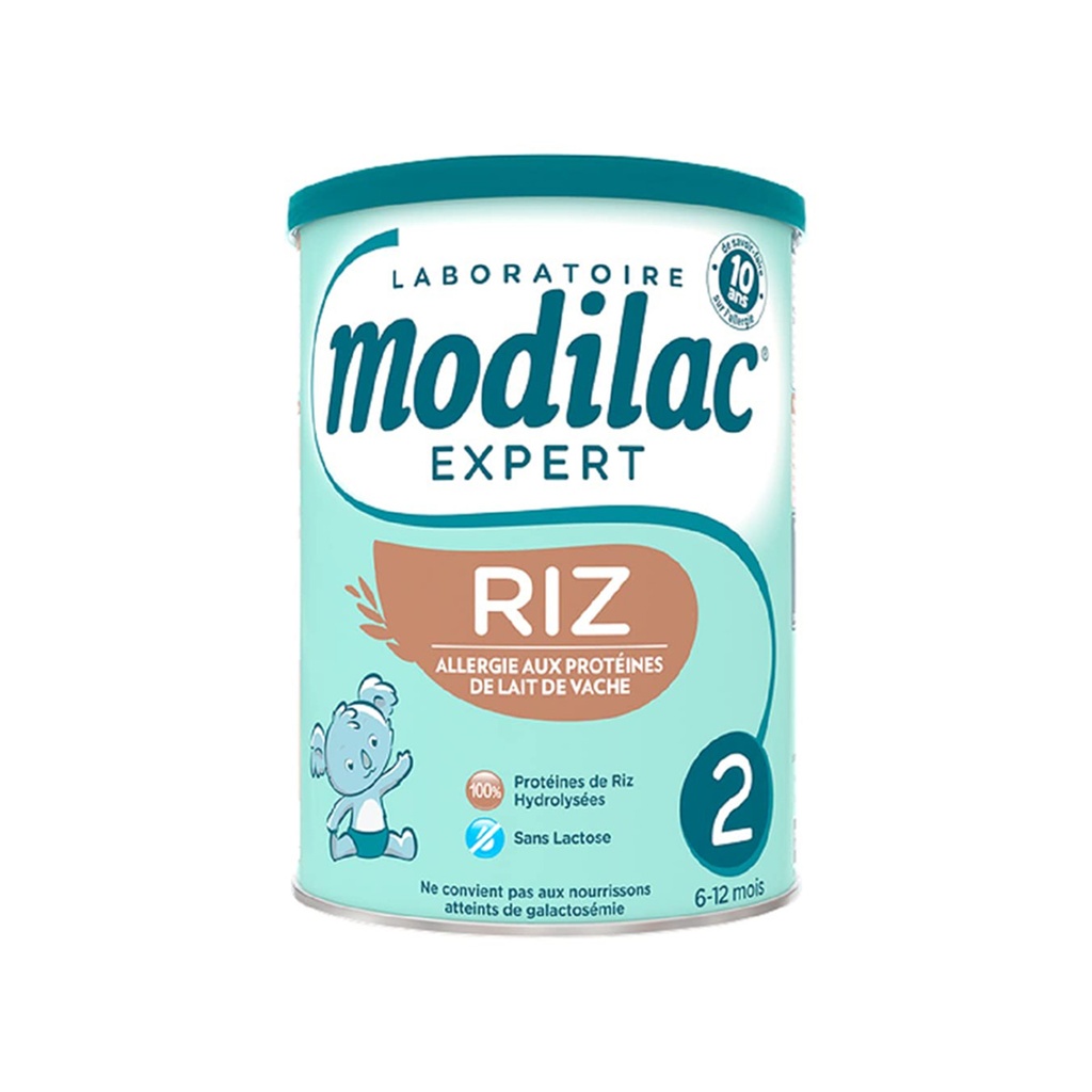 Modilac Expert      Qumësht formulë Riz 2 (6-12m)
