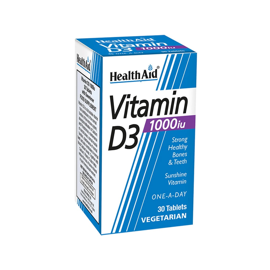 Health Aid      Vitamin D3 1000IU