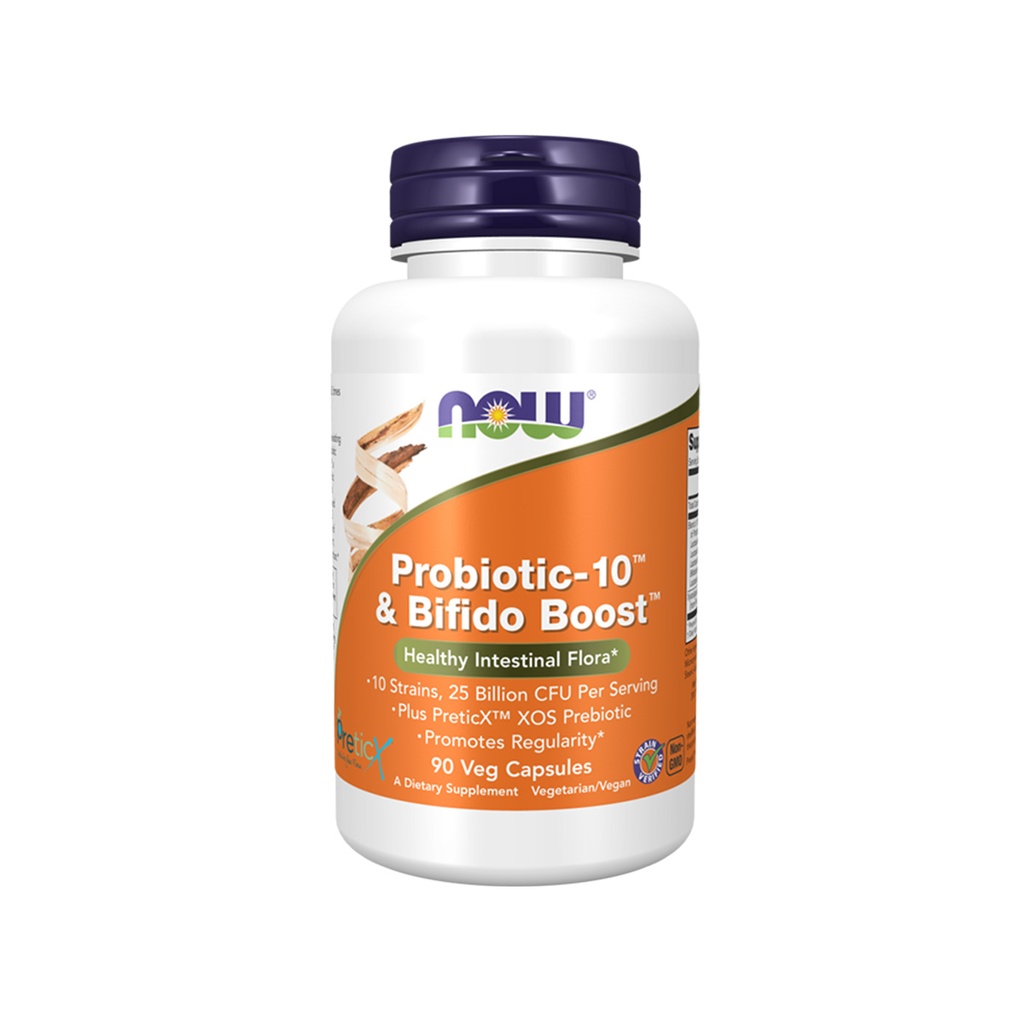 Now      Probiotic-10 & Bifido Boost