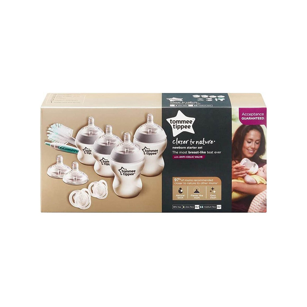 Tommee Tippee      Closer to Nature Baby Bottle Starter Set