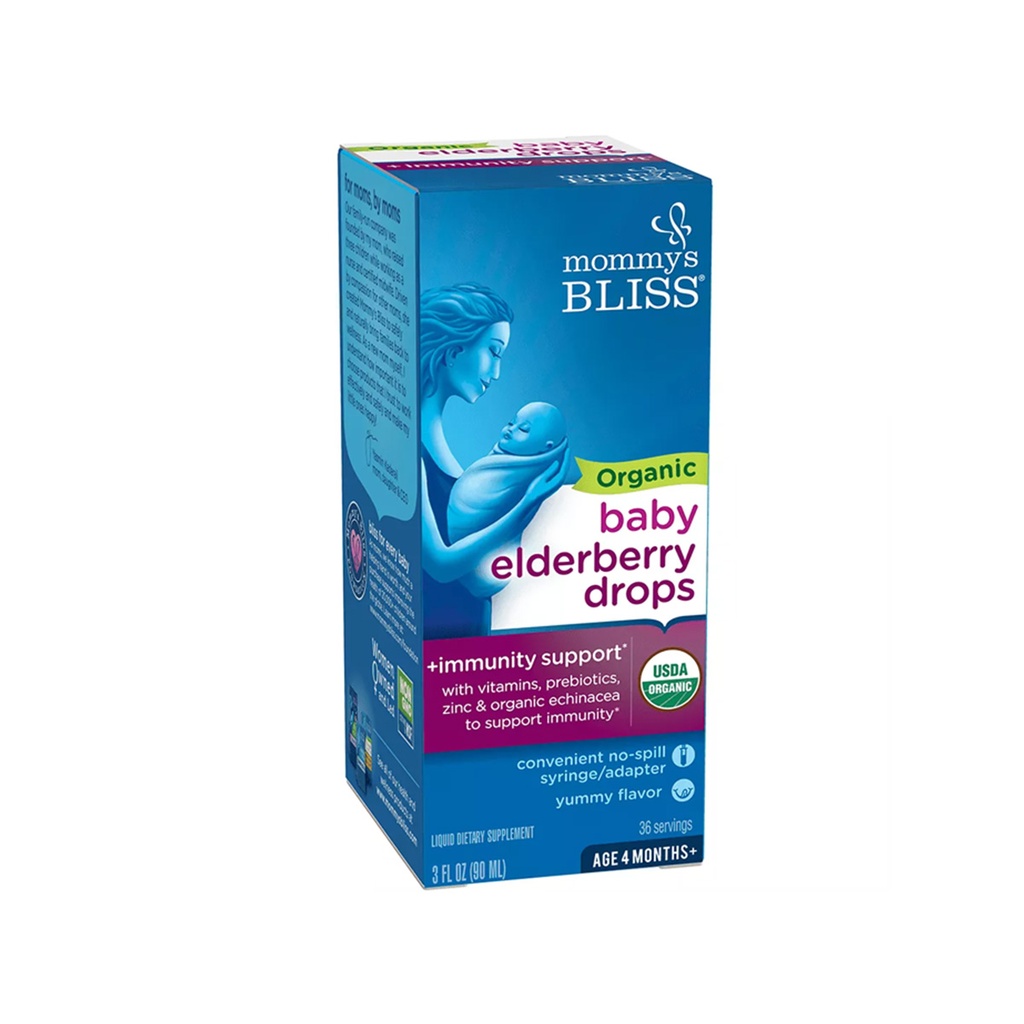 Mommy’s Bliss      Organic Baby Elderberry Drops (4m+)