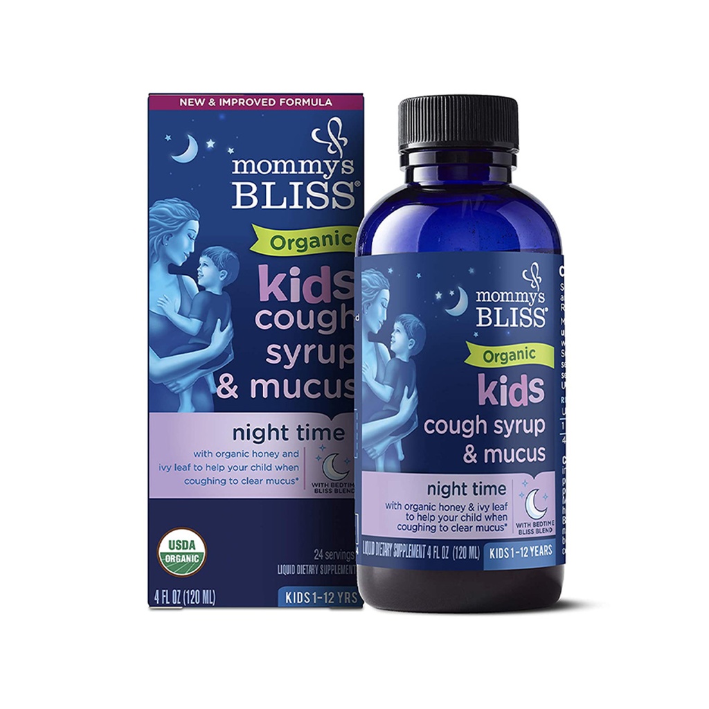 Mommy’s Bliss      Kids Organic Cough Syrup Night Time