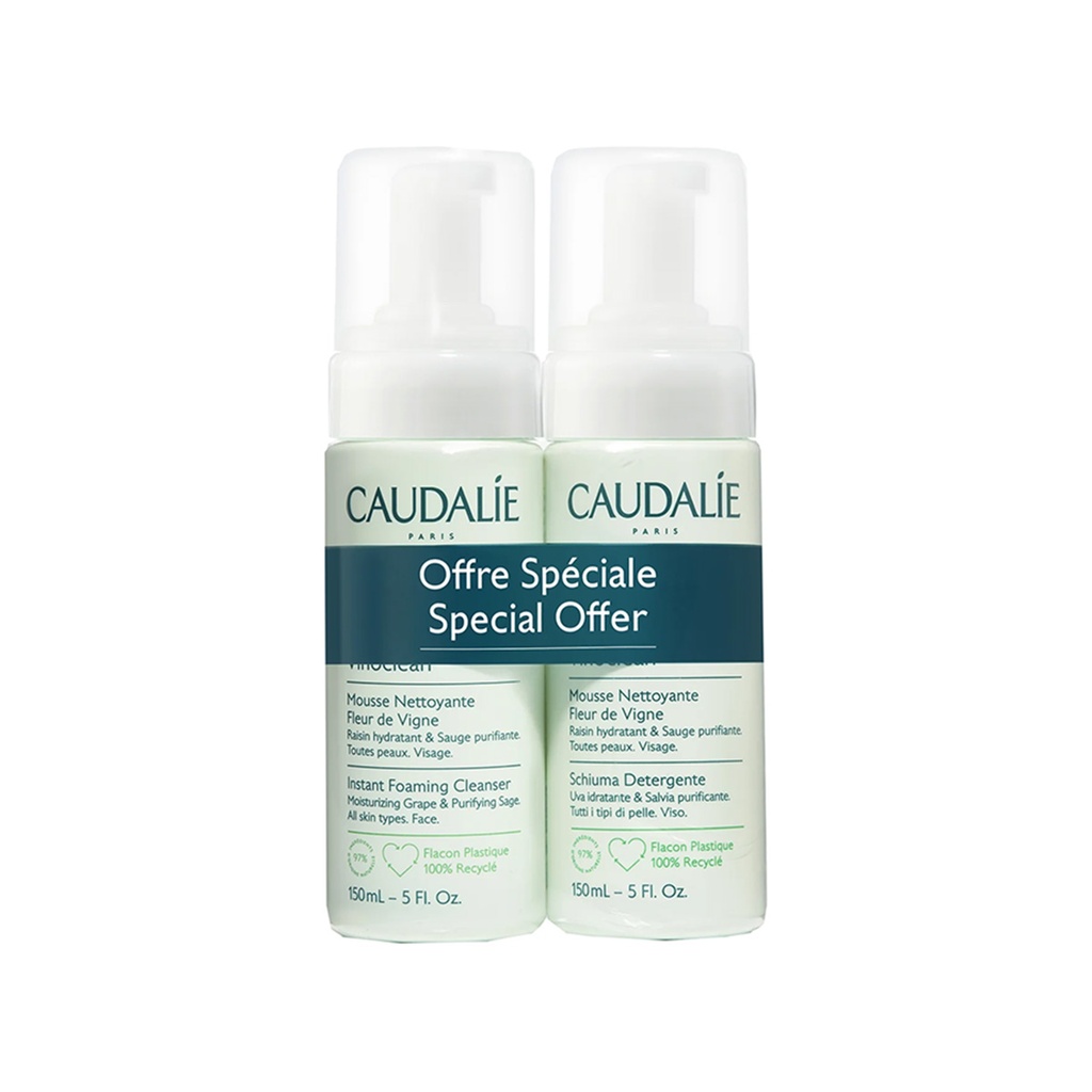 Caudalie      Instant Foaming Cleanser Promo Pack