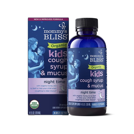 Mommy’s Bliss      Kids Organic Cough Syrup Night Time