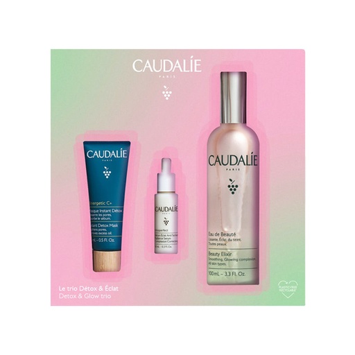 Caudalie      Beauty Elixir Detox & Radiance Trio Gift Set