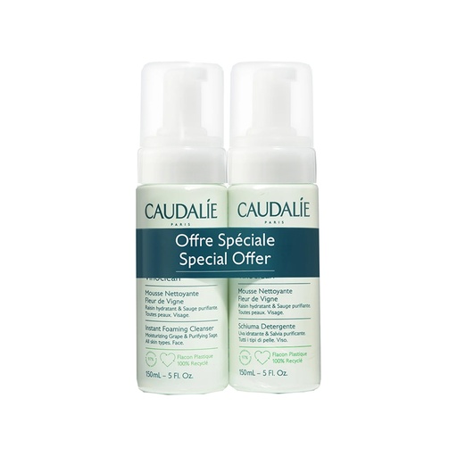 Caudalie      Instant Foaming Cleanser Promo Pack