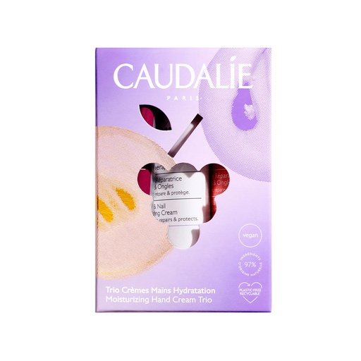 Caudalie      Moisturising Hand Cream Trio