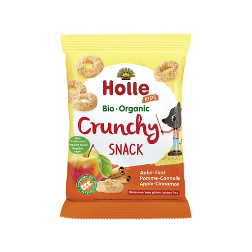 Holle      Kids Crunchy Snack me mollë dhe kanellë (3 vjeç+)