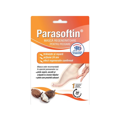 Parasoftin      Regenerating Foot Mask With Shea Butter