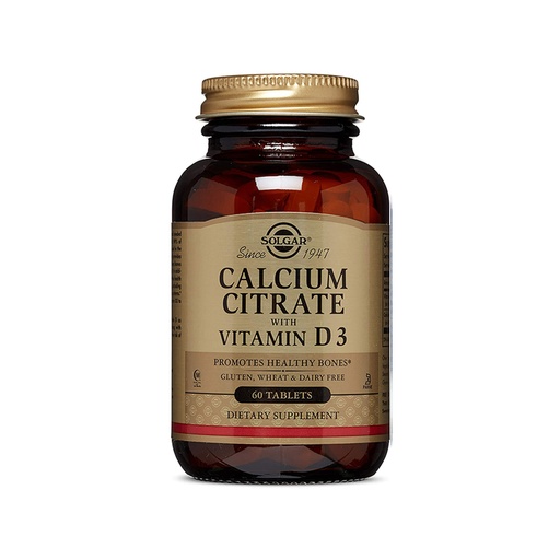 Solgar      Calcium Citrate me vitaminë D3