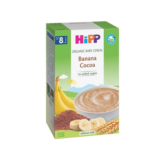 Hipp      Muhalebi Drithëra me Banane dhe Kakao (8m+)