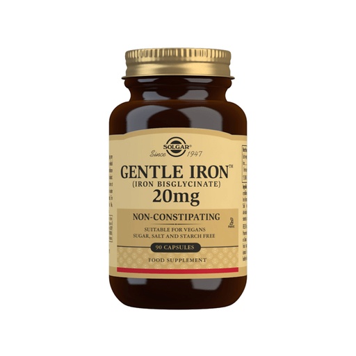 Solgar      Gentle Iron 20mg
