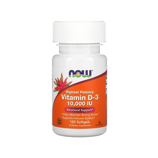 Now      Vitamin D-3 10,000 IU