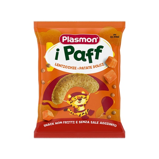 Plasmon      Pufka me thjerrëza dhe patate të ëmbla (12m+)