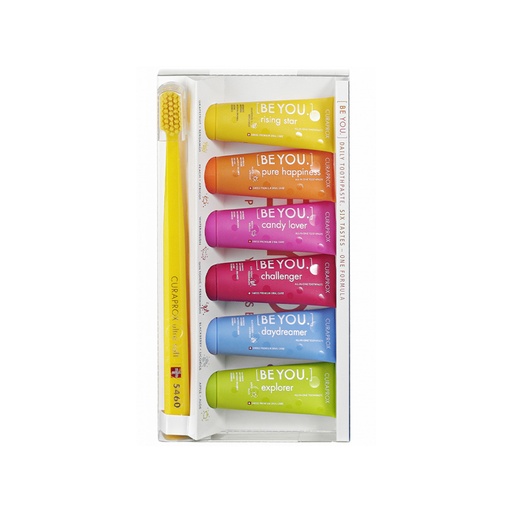 Curaprox      Be You Toothpaste set + Ultra Soft toothbrush