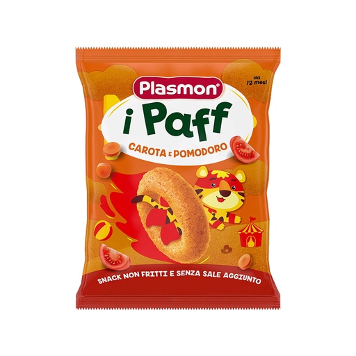 Plasmon      Pufka të buta me karrotë dhe domate (12m+)