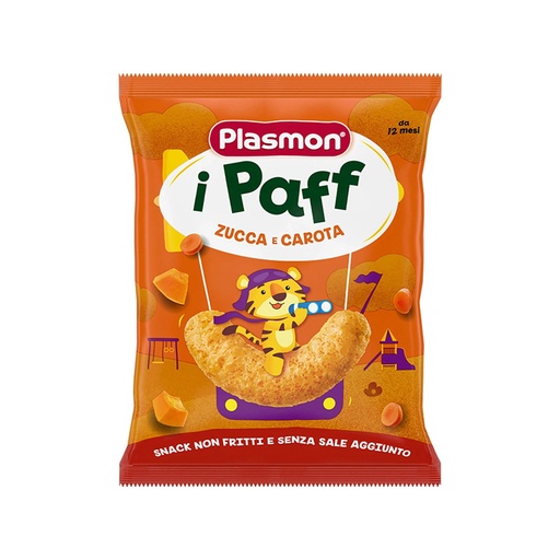Plasmon      Pufka me karrotë dhe kungull (12m+)