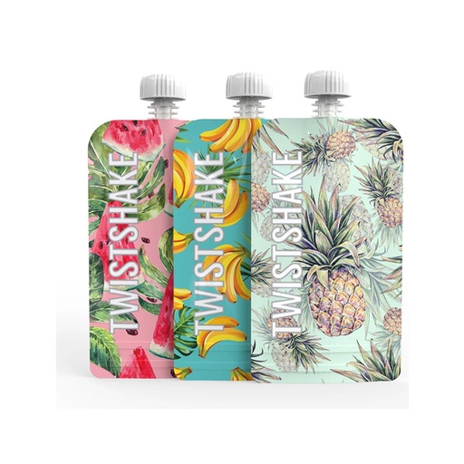 Twistshake      Squeeze Bag Multicolor (3x)
