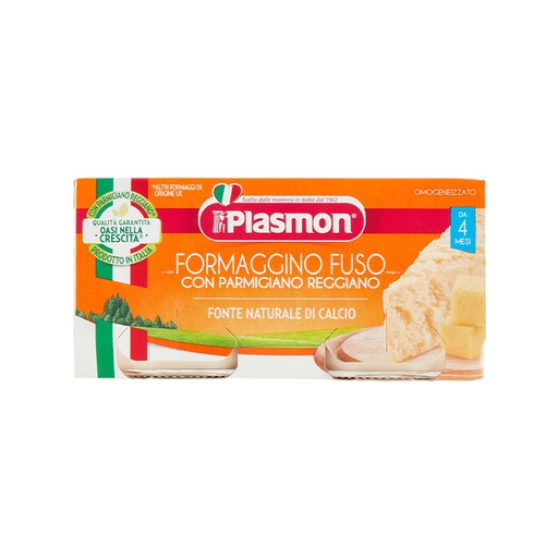 Plasmon      Djathë i shkrirë dhe Parmigiano Reggiano (4m+)