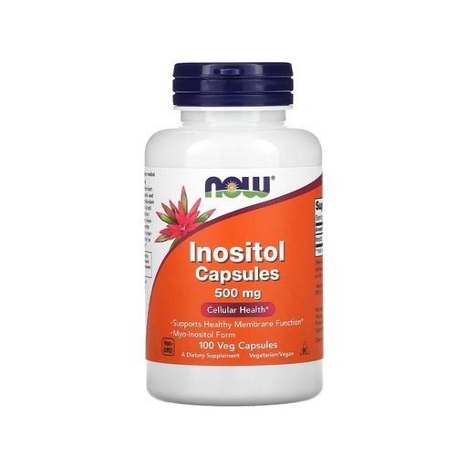 Now      Inositol capsules 500mg