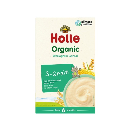 Holle      Pure organik me 3 drithëra (6m+)