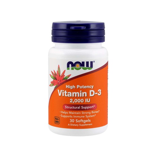 Now      Vitamina D-3 2,000 IU