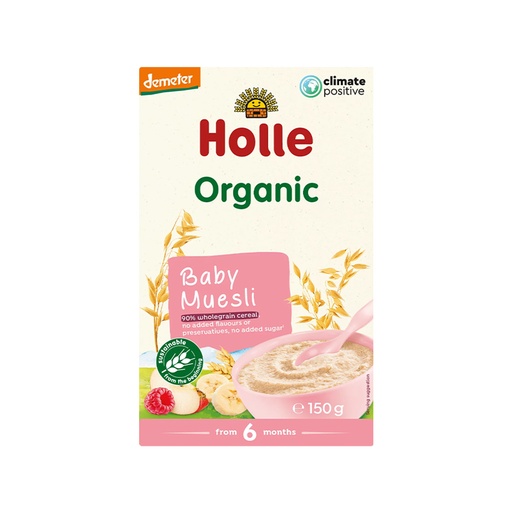 Holle      Baby Musli Organik me Drithëra (6m+)