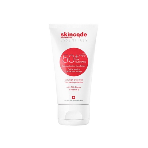 Skincode      Locion mbrojtës ndaj diellit për fytyrën (SPF 50+)