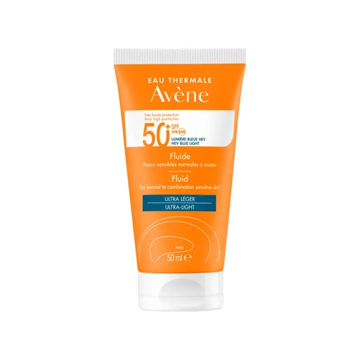 Avene      Fluid SPF 50+ për lëkura normale dhe mikse