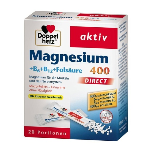 DoppelHerz      Magnesium 400 Direct