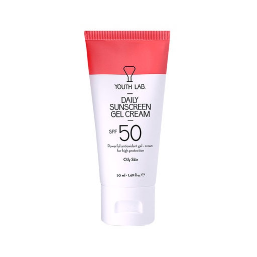 Youth Lab      Xhel-krem mbrojtës për lëkura të yndyrshme (SPF 50+)