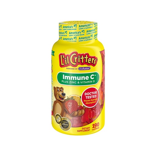 L’il Critters      Immune C (plus zinc & vitamin D)