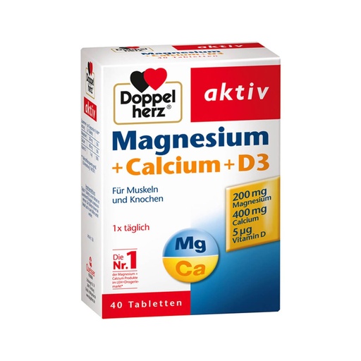DoppelHerz      Magnesium + Calcium + D3