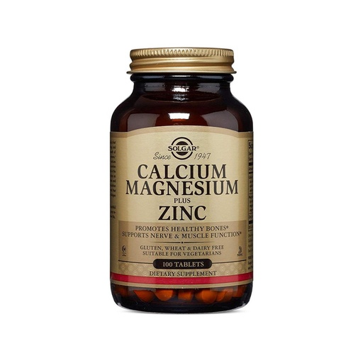 Solgar      Calcium Magnesium plus Zinc
