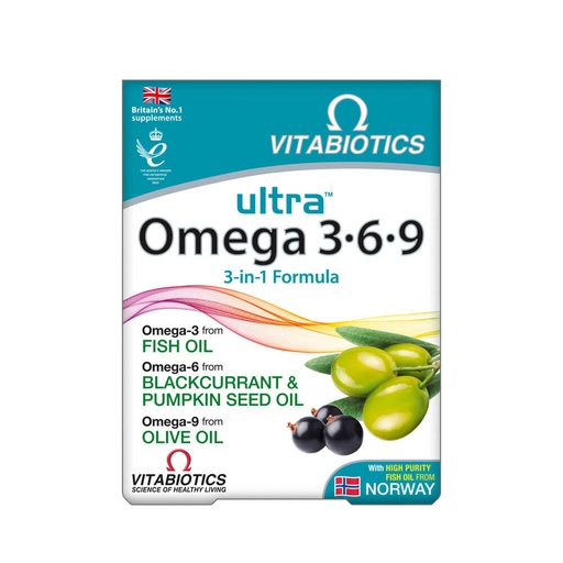 Vitabiotics      Ultra Omega 3-6-9