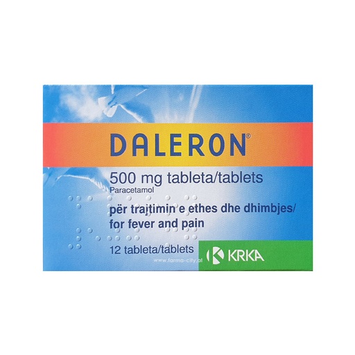 Daleron      tableta me paracetamol 500mg